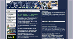 Desktop Screenshot of michiganwrestler.com
